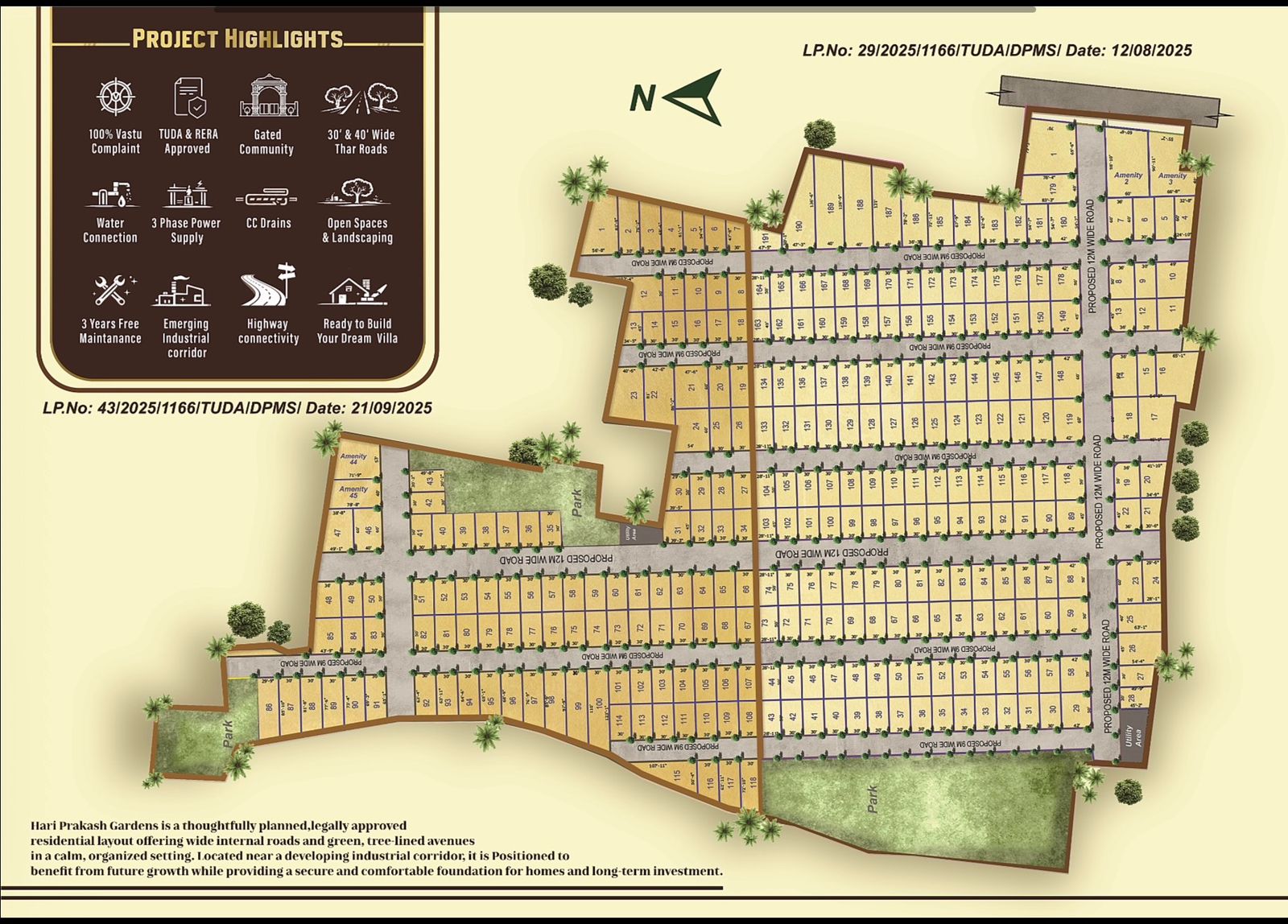 Hari Prakash Gardens layout